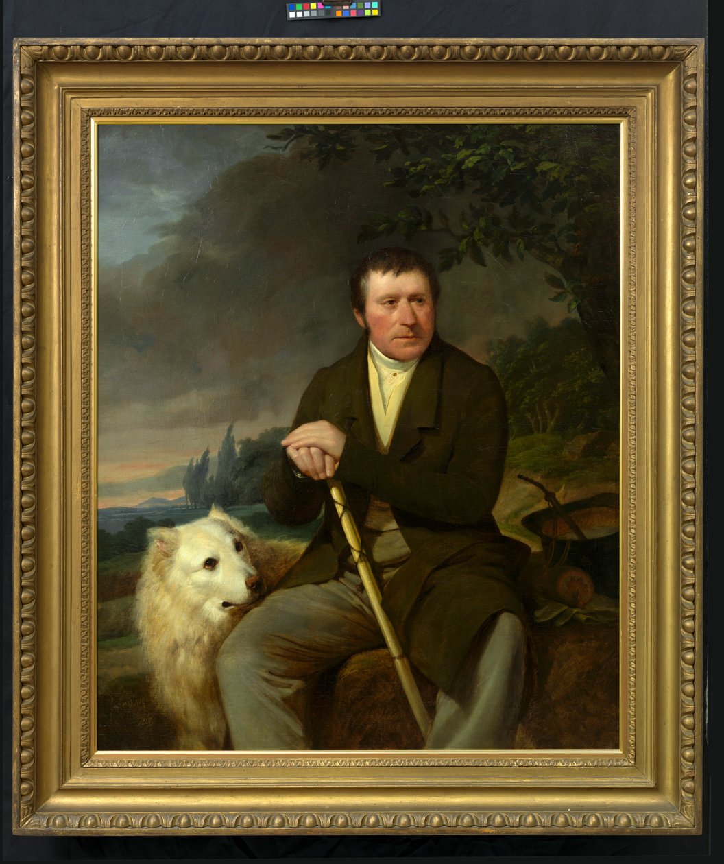 Friedrich Ludwig Müller, Großhändler und Begründer des Döblinger Armenhauses von Friedrich von Amerling