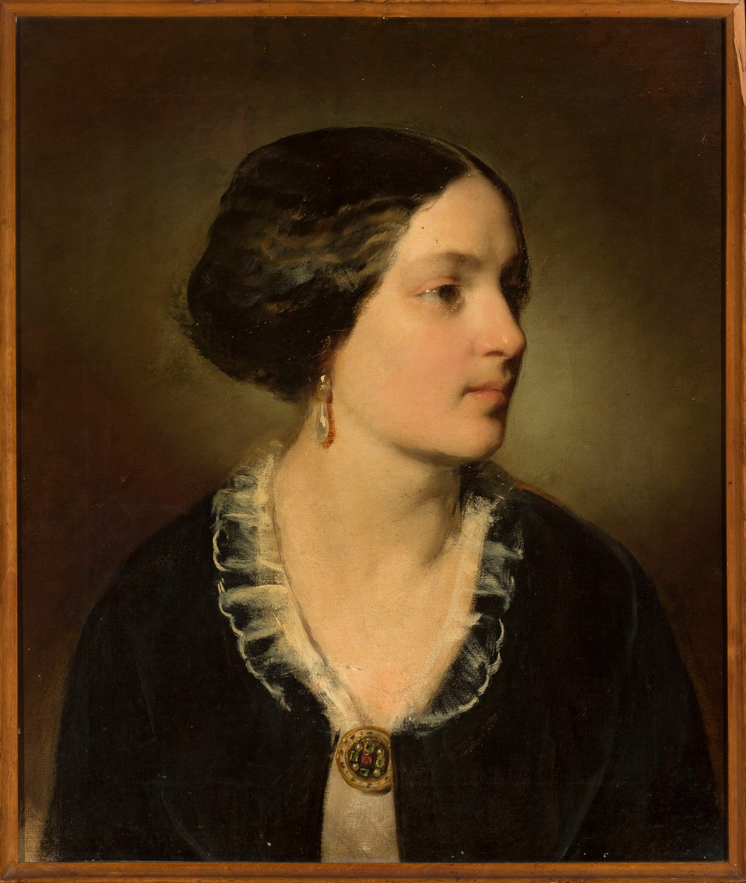 Porträt von Katarzyna z Branickich Potocka (1825-1907) von Friedrich von Amerling