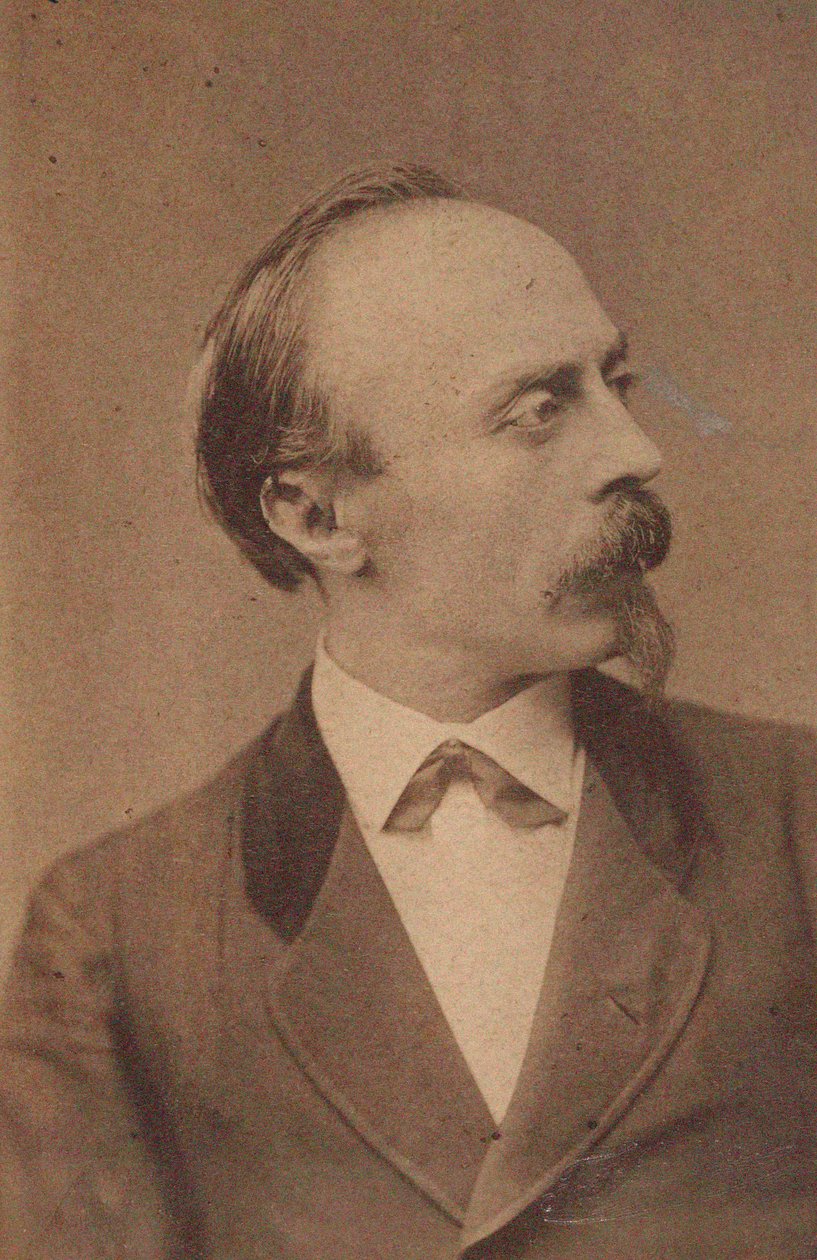 Porträt des Komponisten Hans von Bülow, ca. 1875 von Fritz Luckhardt