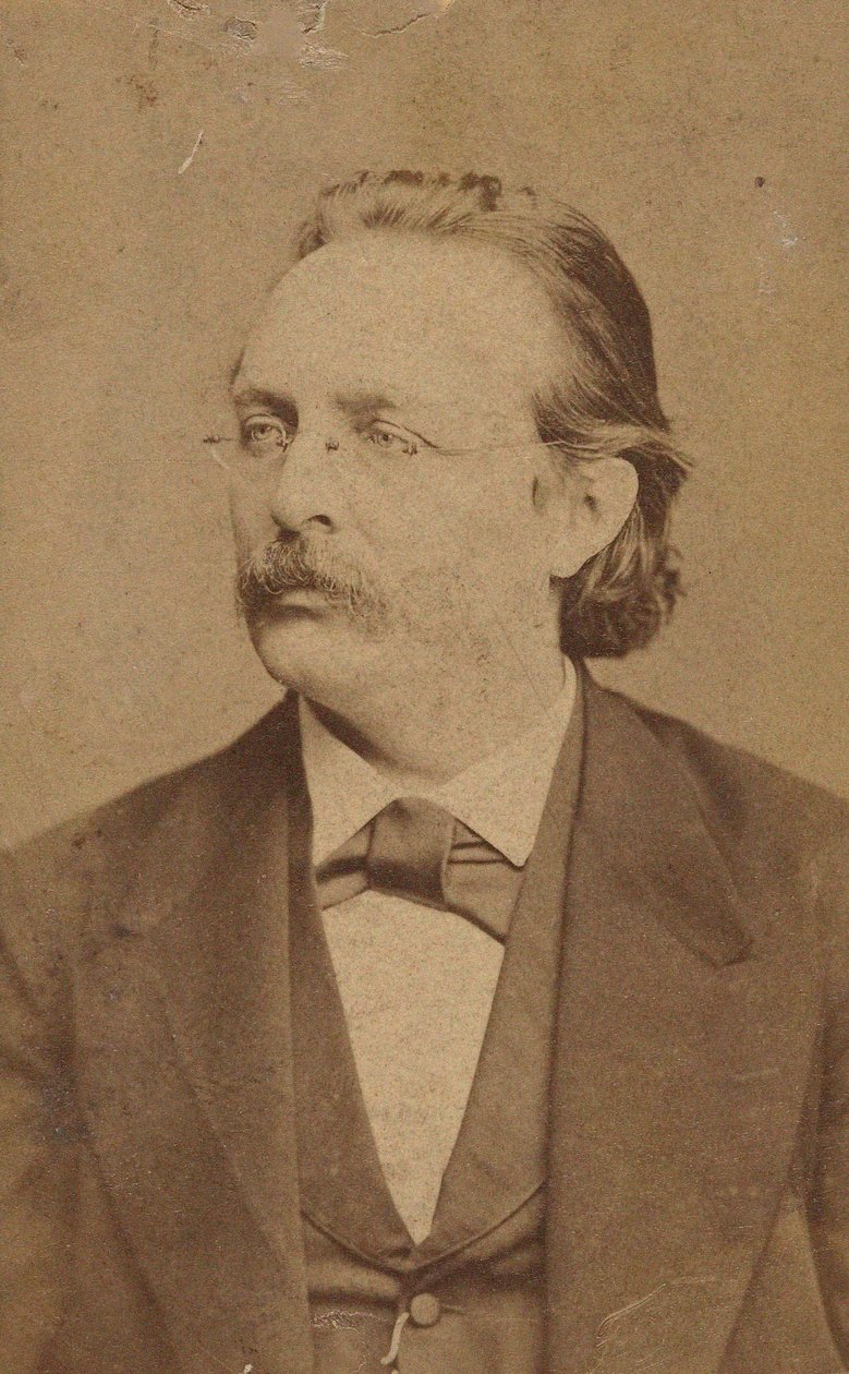 Porträt des Organisten und Komponisten Edmund Kretschmer von Fritz Luckhardt