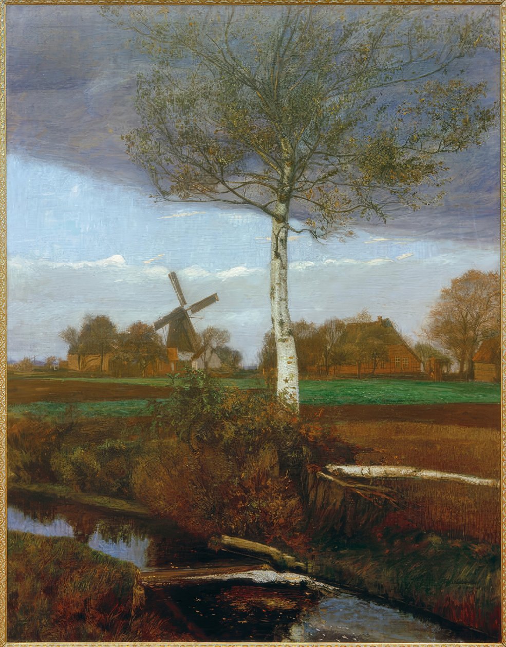 Herbst im Moor von Fritz Mackensen