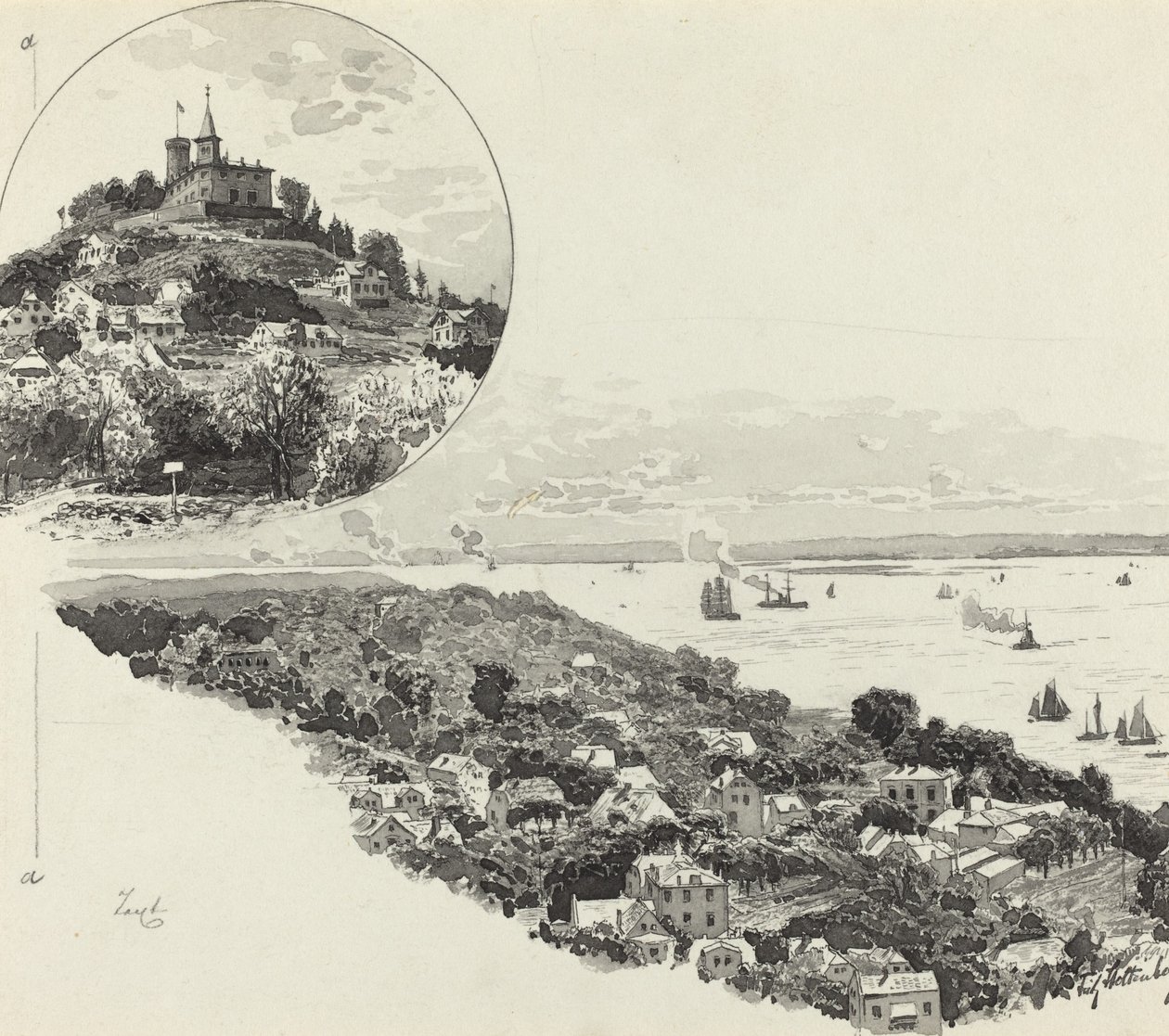 Blankenese von Fritz Stoltenberg