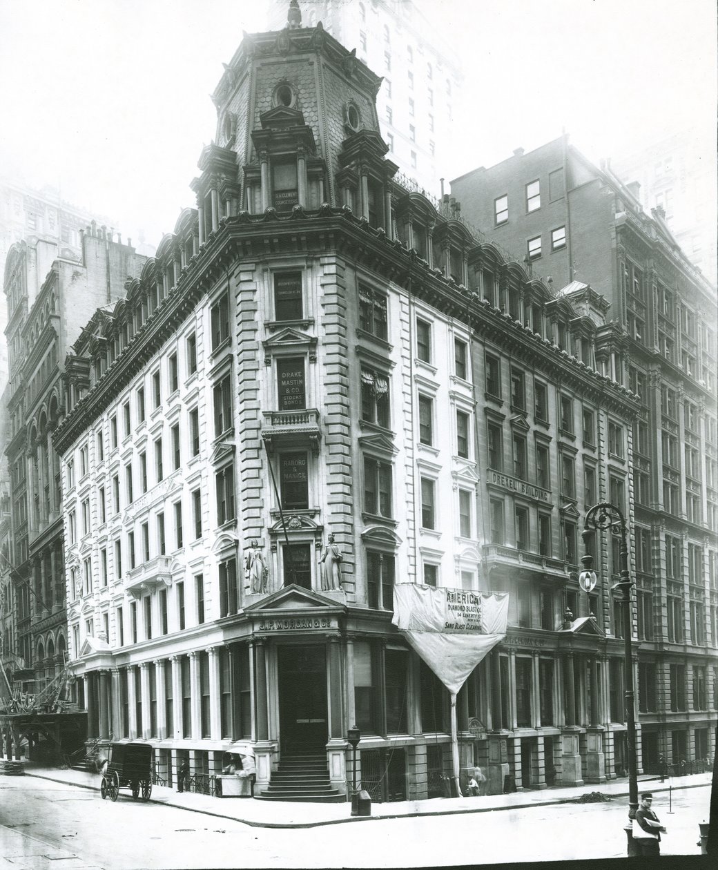 J.P. Morgan Gebäude, Wall Street, New York City von G.P. Hall und Sohn