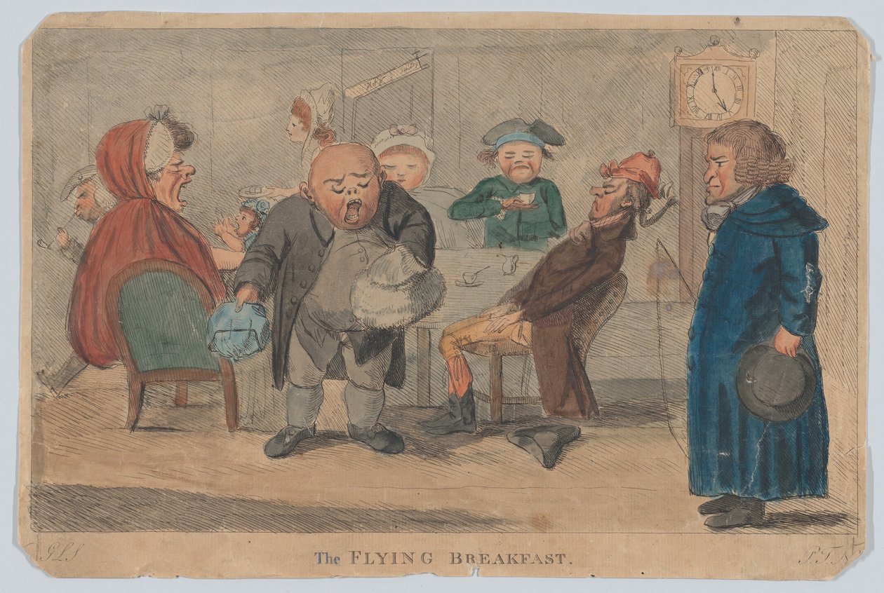 Das fliegende Frühstück oder der Inhalt einer Nachtkutsche, 9. März 1792 von G L S