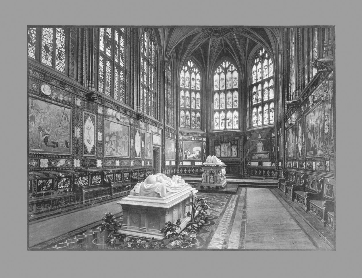 Albert-Gedächtniskapelle, Windsor, um 1900 von G. W. Wilson and Company