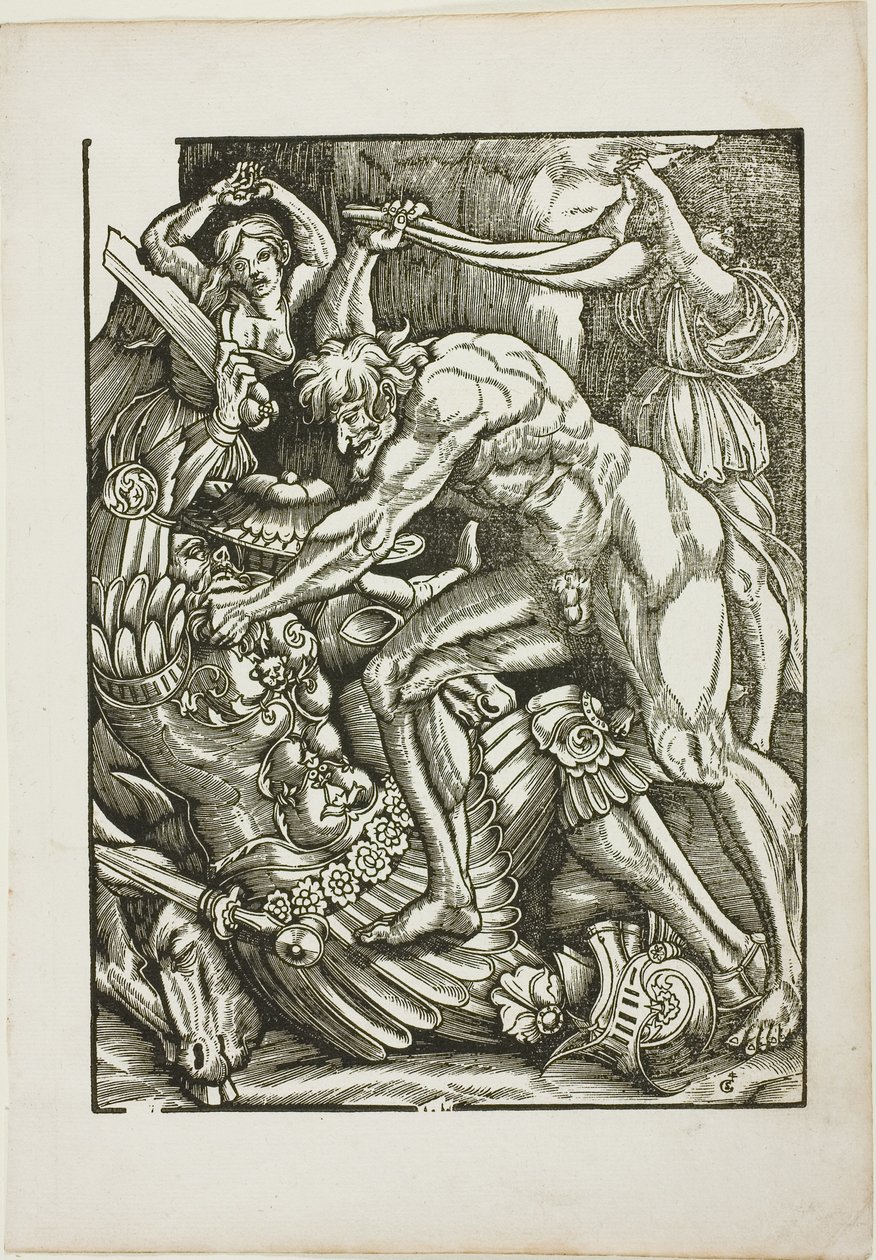 Die Arbeiten des Herkules: Herkules und Cacus von Gabriel Salmon