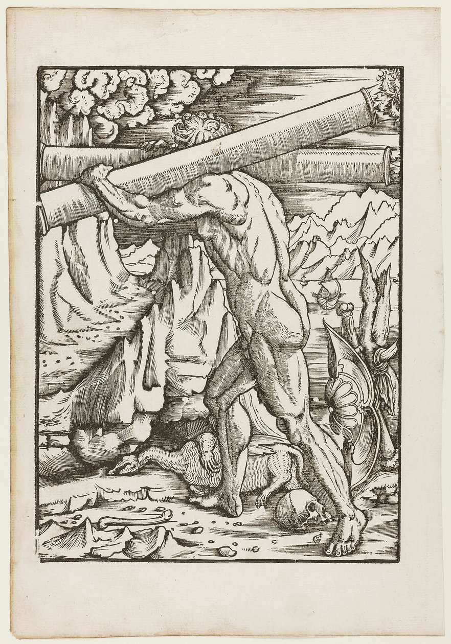 Die Arbeiten des Herkules: Die Säulen des Herkules von Gabriel Salmon