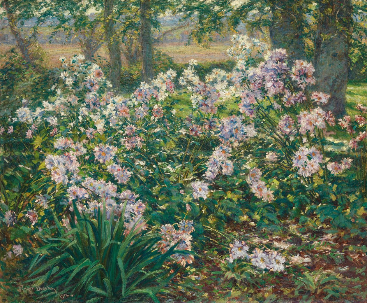 Windblumen, 1912 von Gaines Ruger Donoho: Kunstdruck kaufen