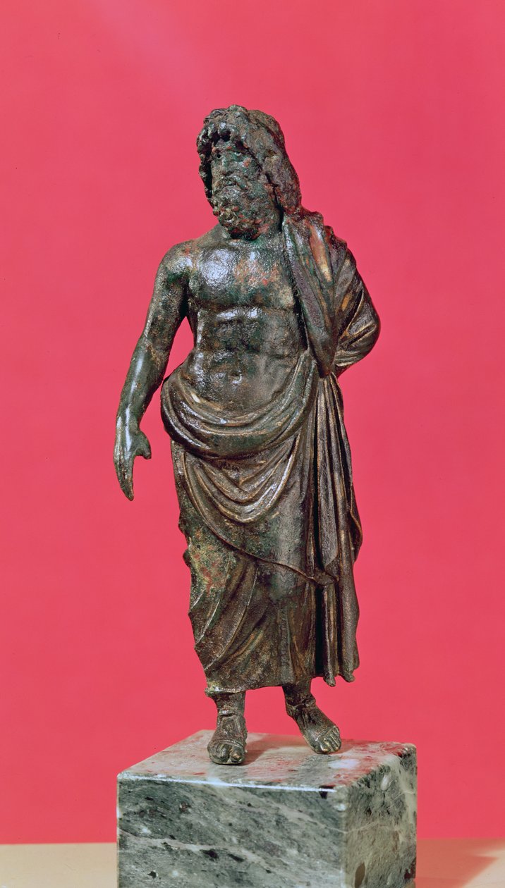 Äskulap, aus Neuvy-en-Sullias von Gallo Roman