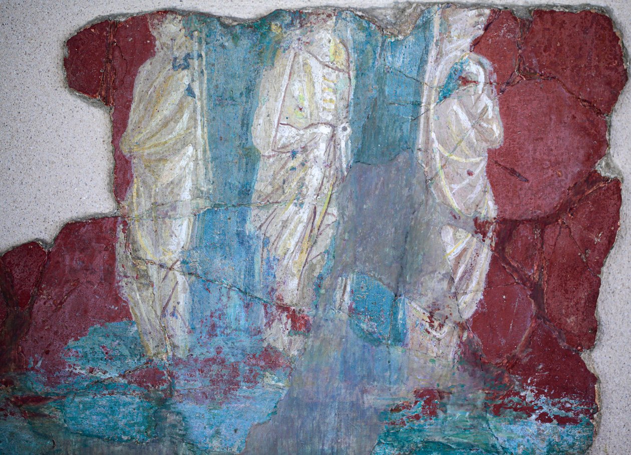 Römisches Wandgemälde von Gallo-Roman