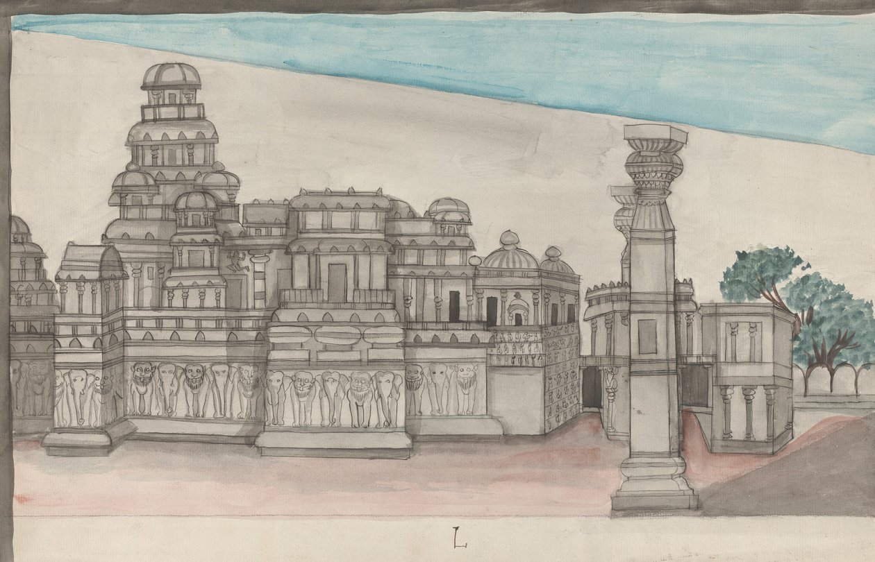 Kailasa, Außenansicht von Gangaram Chintaman Tambat