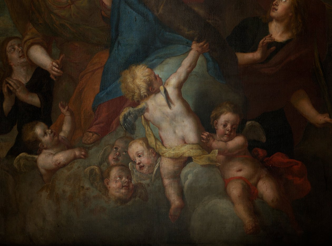 Pfarrkirche (Sint-Walburgakerk). Gemälde. Gaspar de Crayer. 1652 von Gaspar De Crayer
