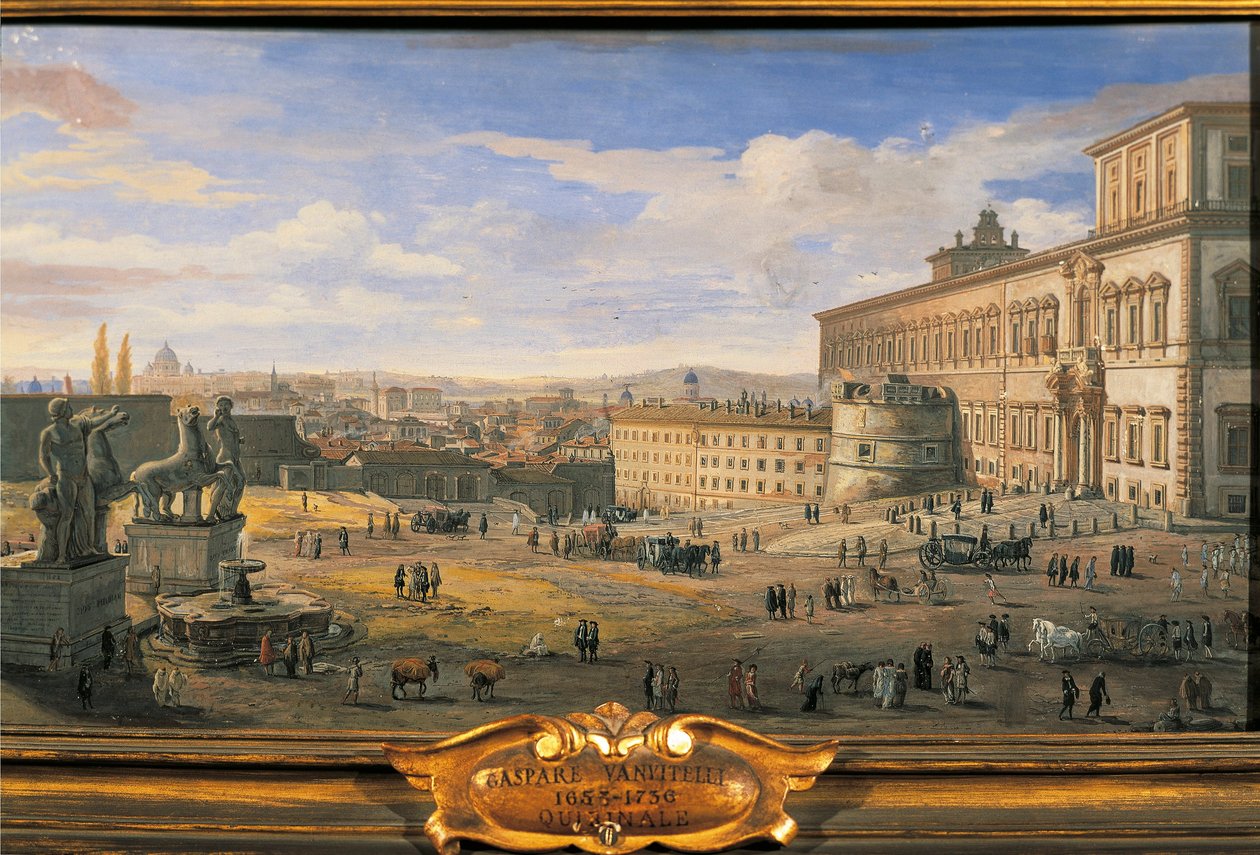 Italien, Rom, Quirinalspalast von Gaspar van Wittel