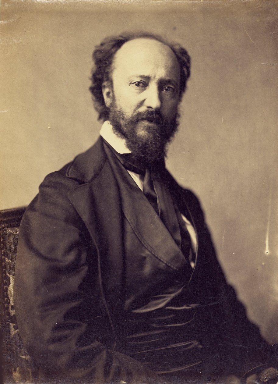 Porträt von Charles Daubigny, 1817-1878, 1861-1869 von Gaspard Félix Nadar