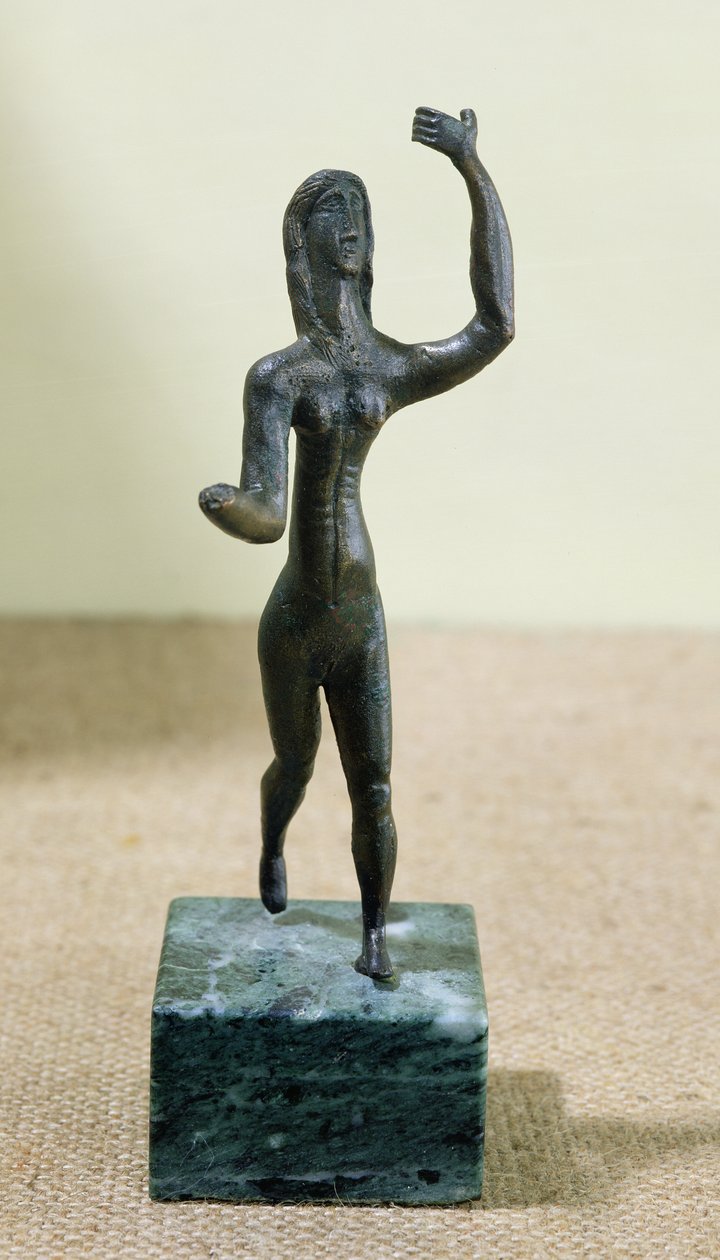 Tänzer, aus Neuvy-en-Sullias (Bronze) von Gaulish