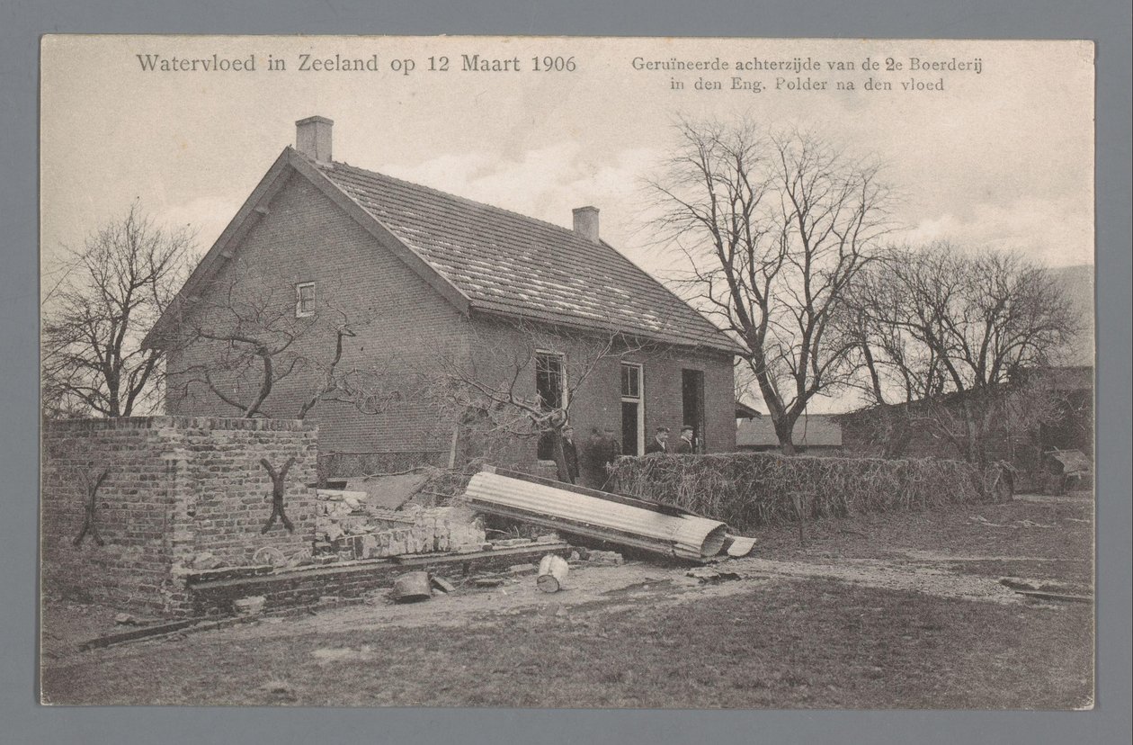 Überschwemmung in Zeeland von Gebroeders van Straaten