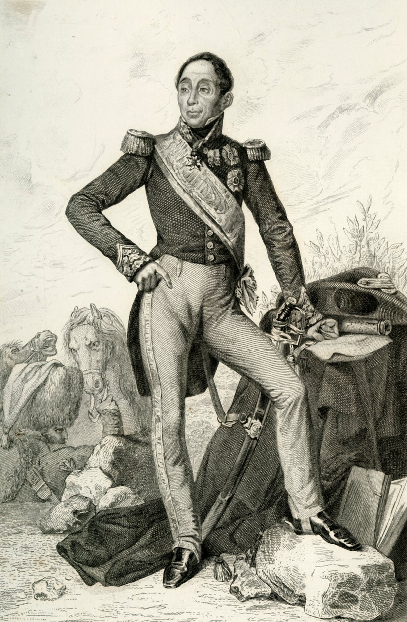 Emmanuel de Grouchy, Marquis de Grouchy, 1804, 1839 von Geille