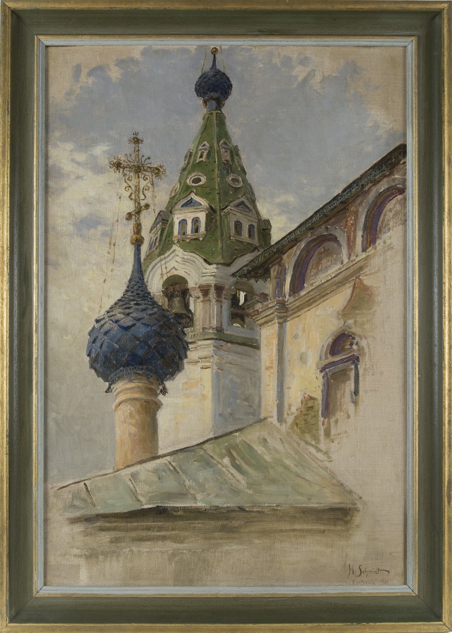 Die Erzengel-Michael-Kirche in Kostroma, 1910 von Genrikh Genrikhovich Schmidt