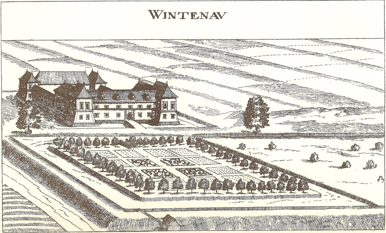 Topographia Ducatus Stiriae - 479 Windenau bei Marburg von Georg Matthaus Vischer