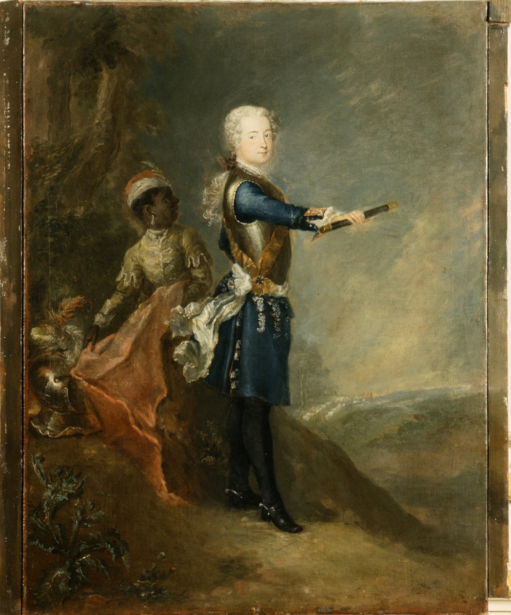 Friedrich II. als Kronprinz, ca. 1735 von Georg Wenzeslaus von Knobelsdorff