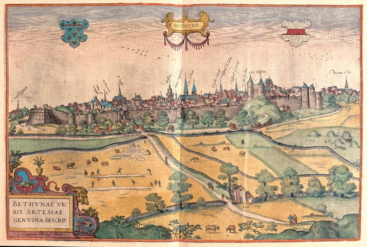 Bethune in Pas de Calais, Frankreich - in 