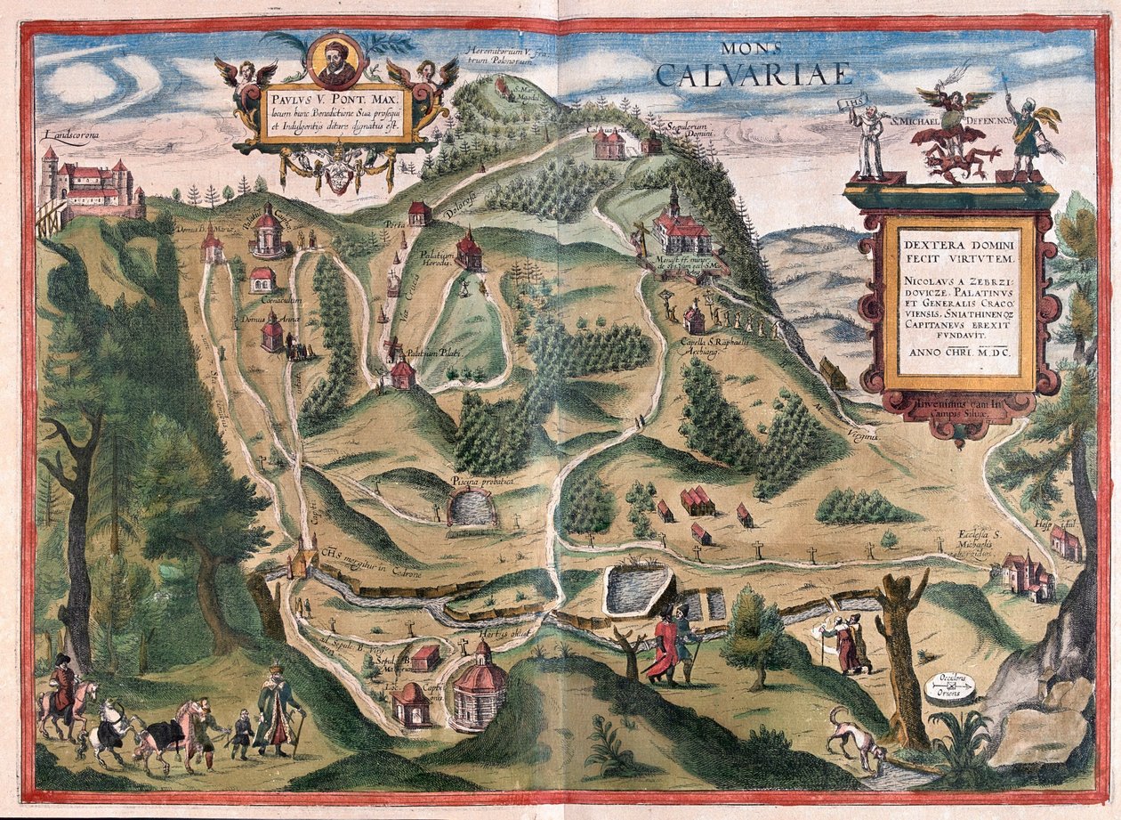 Kalwaria Zebrzydowska (südöstlich von Krakau), Polen - in 