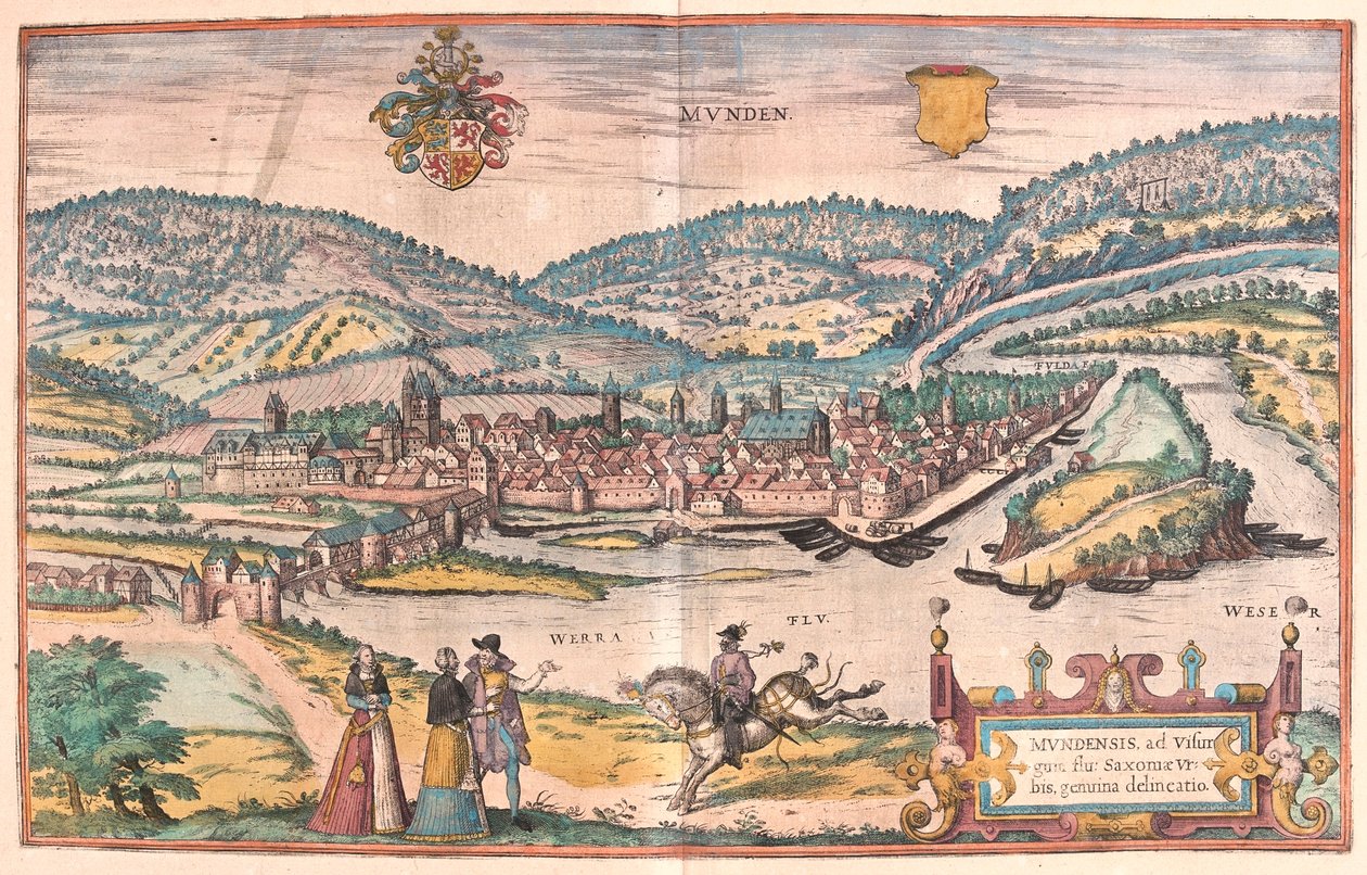 Münden, Hannover, Deutschland, in 