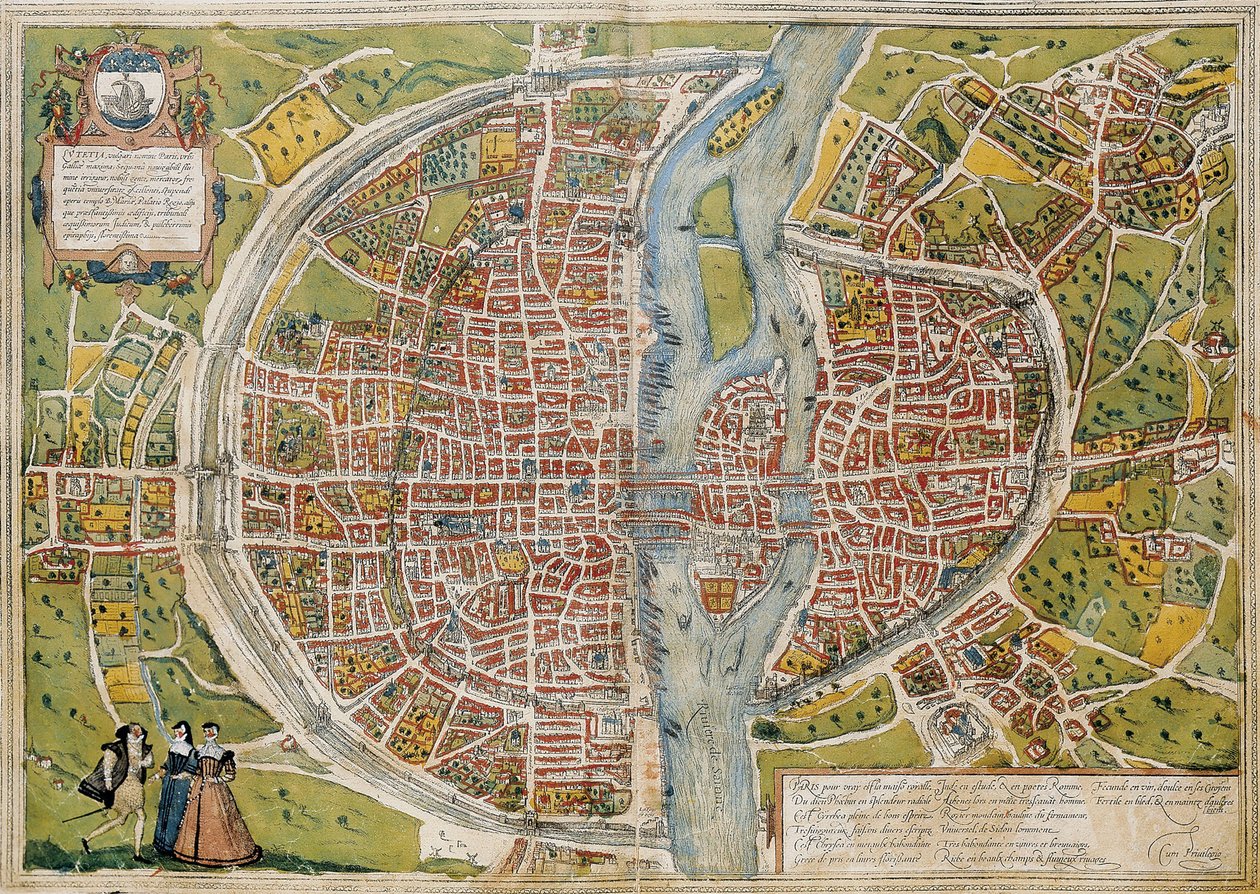 BRAUN, George (1541-1622). ORTELIUS, Abraham (1527-1598). HOGENBERG, Franz (1535-1590). Civitatis Orbis Terrarum (Theatrum orbis terrarum). 1572-1617. Paris (1572). Band I. Radierung. SPANIEN. KASTILIEN UND LEON. Salamanca. Universitätsbibliothek Salamanca von Georg Hogenberg Franz (1535 90) & Ortelius Abraham (1527 98) Braun