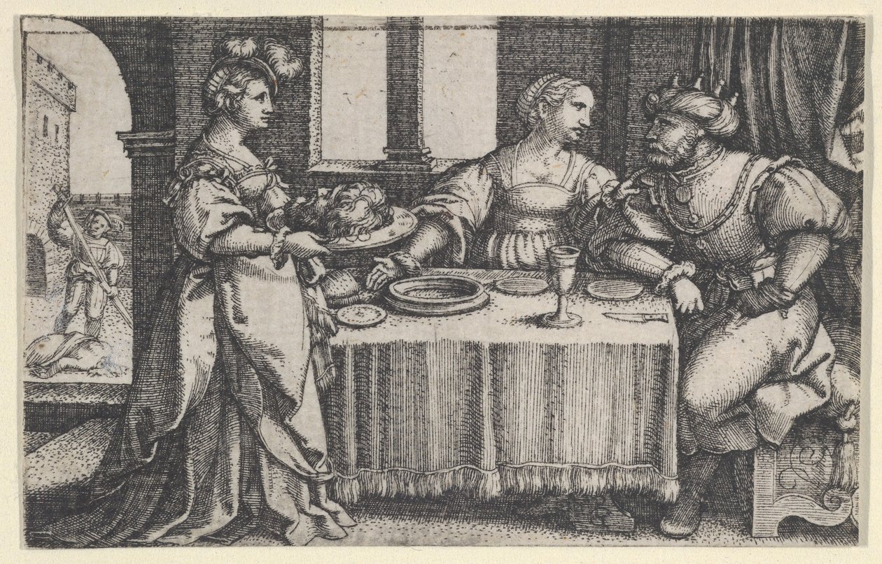 Salome mit dem Kopf von Johannes dem Täufer von Georg Pencz