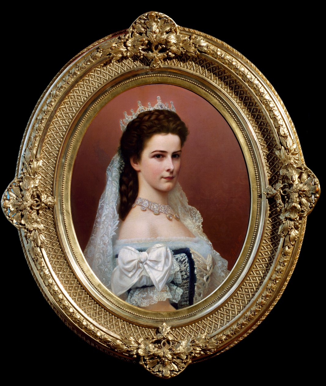Büste von Elisabeth von Österreich (genannt Sisi) von Georg Raab