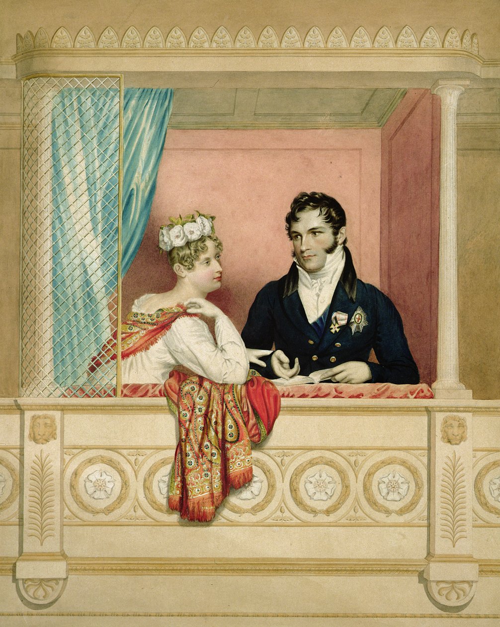 Prinzessin Charlotte Augusta von Wales und Prinz Leopold von Sachsen ...