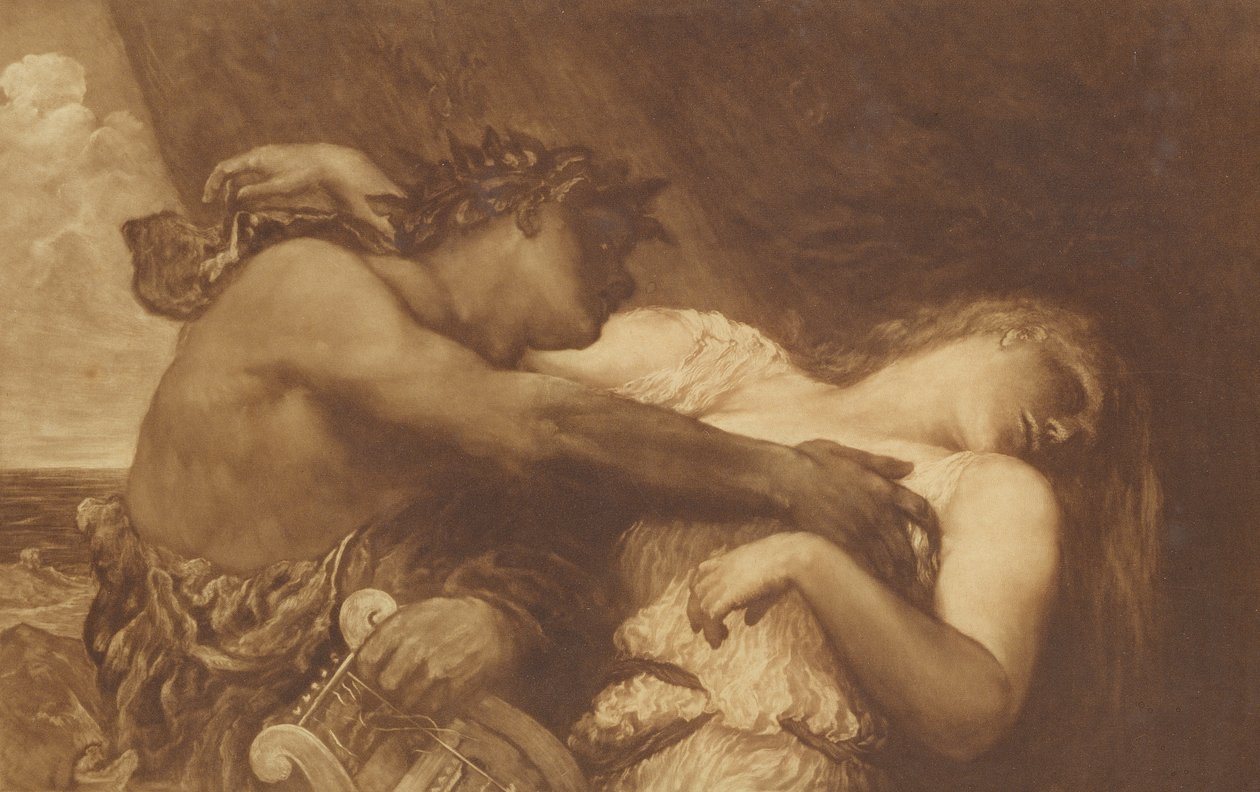 Orpheus und Eurydike, 1870-72 von George Frederick Watts