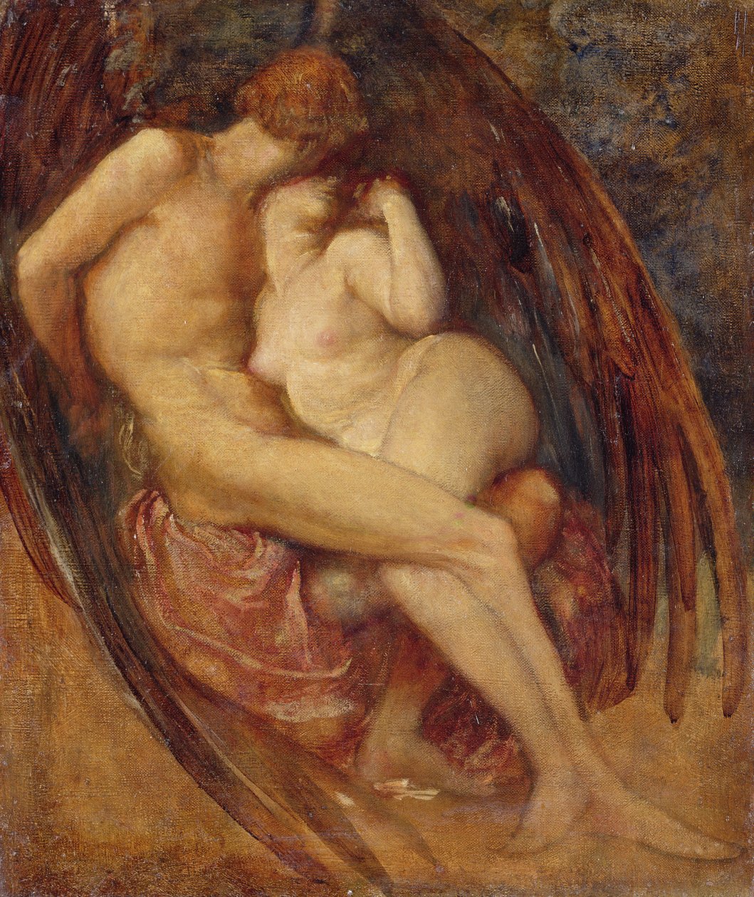 Satan und Sünde von George Frederick Watts