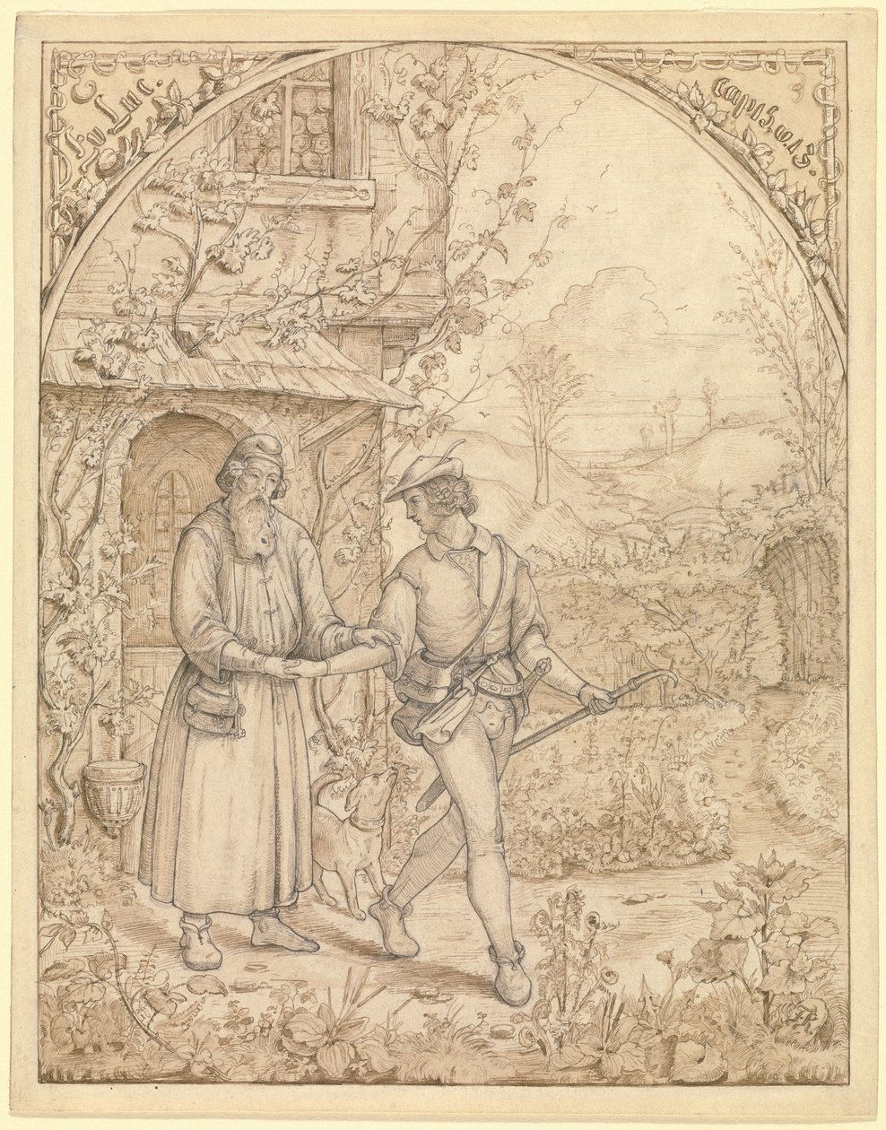Die Abreise des verlorenen Sohnes von George Friedrich Kayser