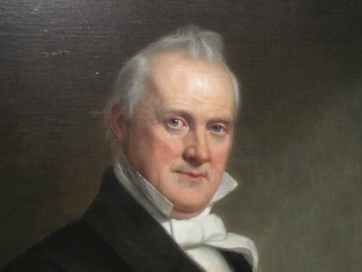 Porträt von James Buchanan (Detail) von George Peter Alexander Healy