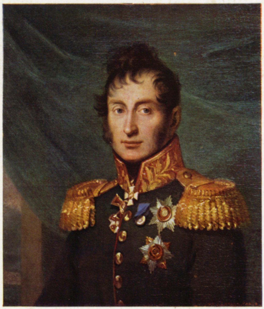 Porträt von Nikolay Tuchkov von George (after) Dawe