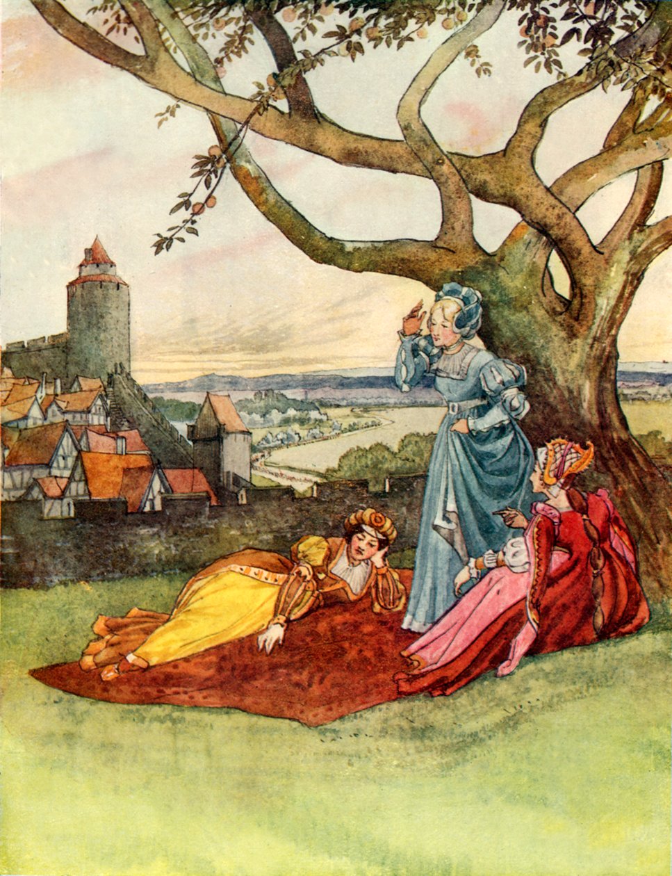 Die drei Prinzessinnen von George 9th Earl of Carlisle Howard