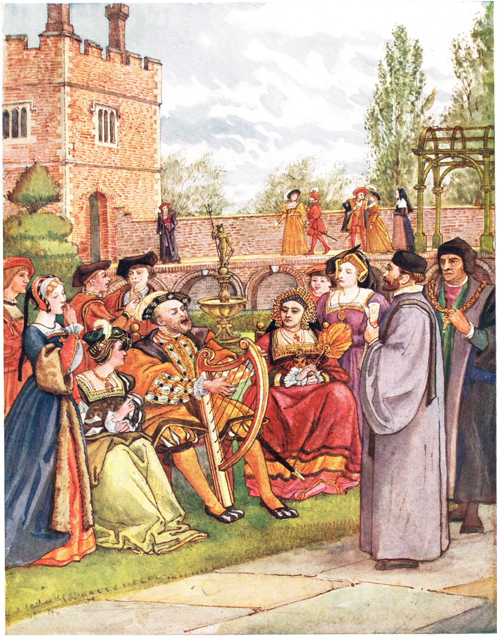 Die Ballade des Königs, Illustration aus 