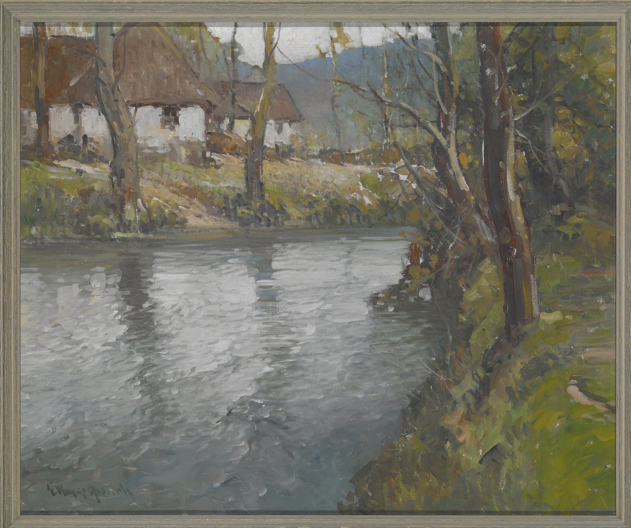 Grauer Tag in der Normandie, ca. 1910