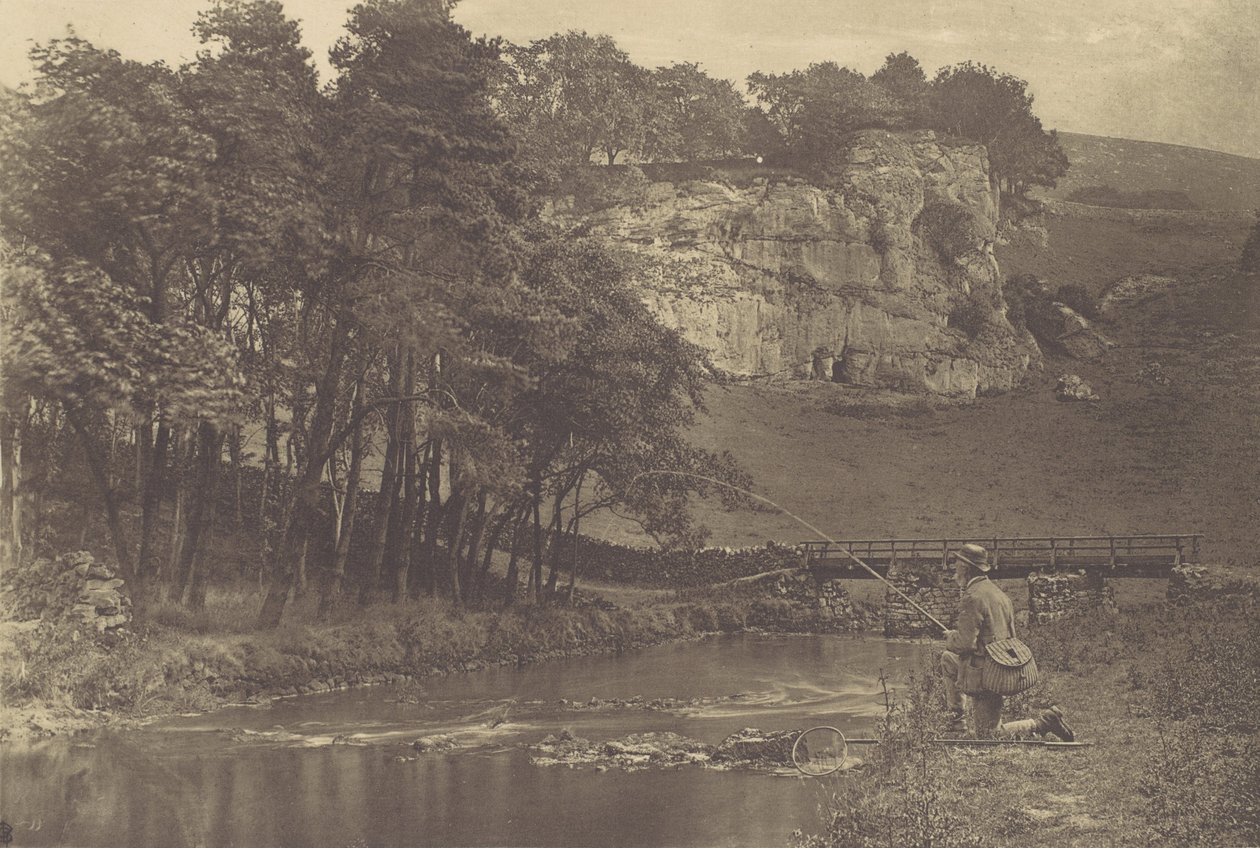 Tafel aus Izaak Waltons Der vollkommene Angler, 1880er, gedruckt 1888 von George Bankart