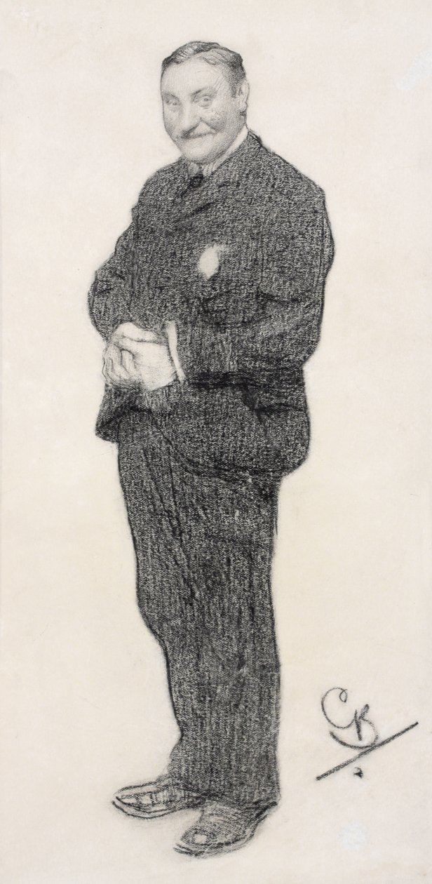 Porträt von H. G. Wells von George Belcher