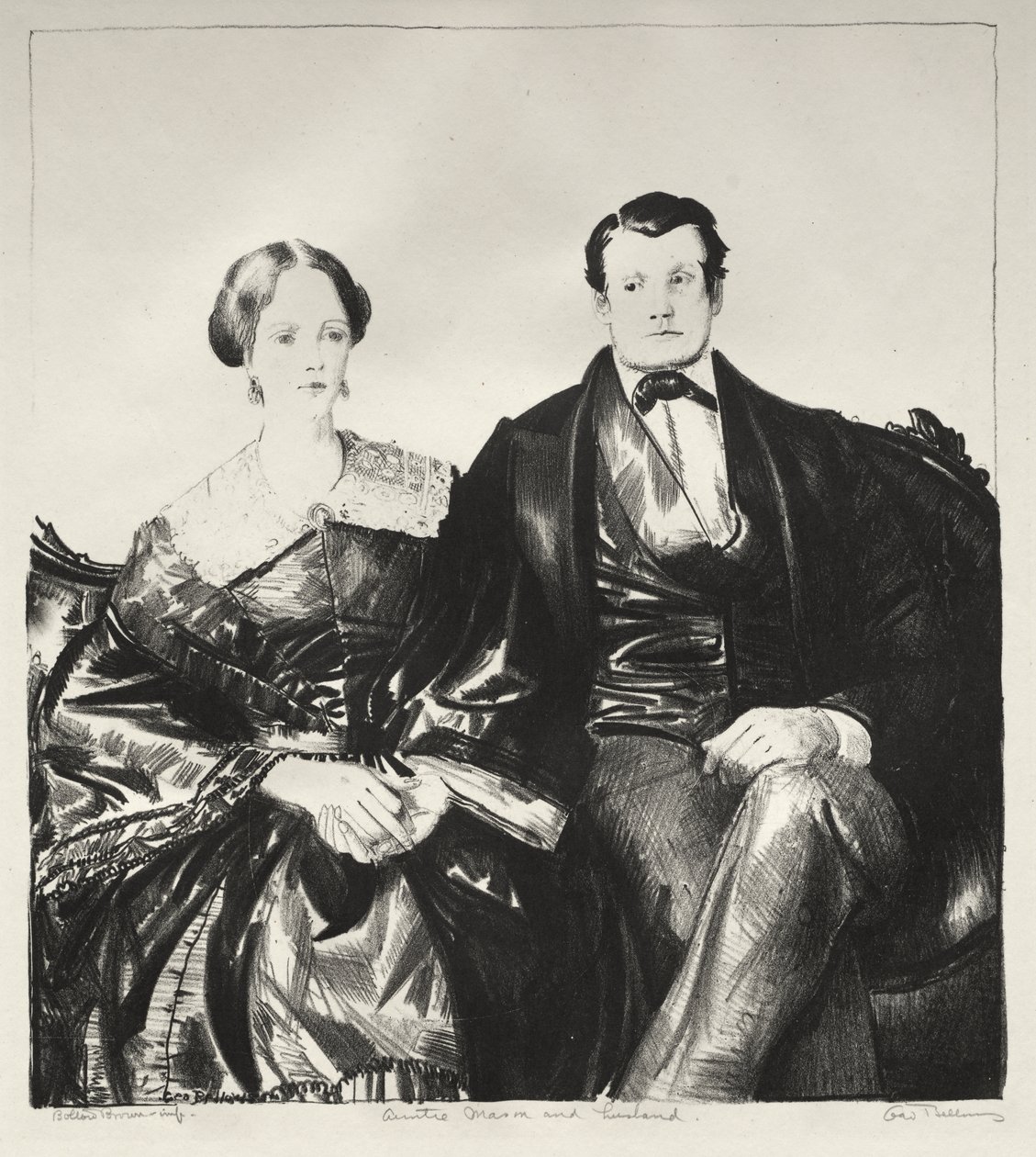 Tante Mason und ihr Ehemann von George Bellows