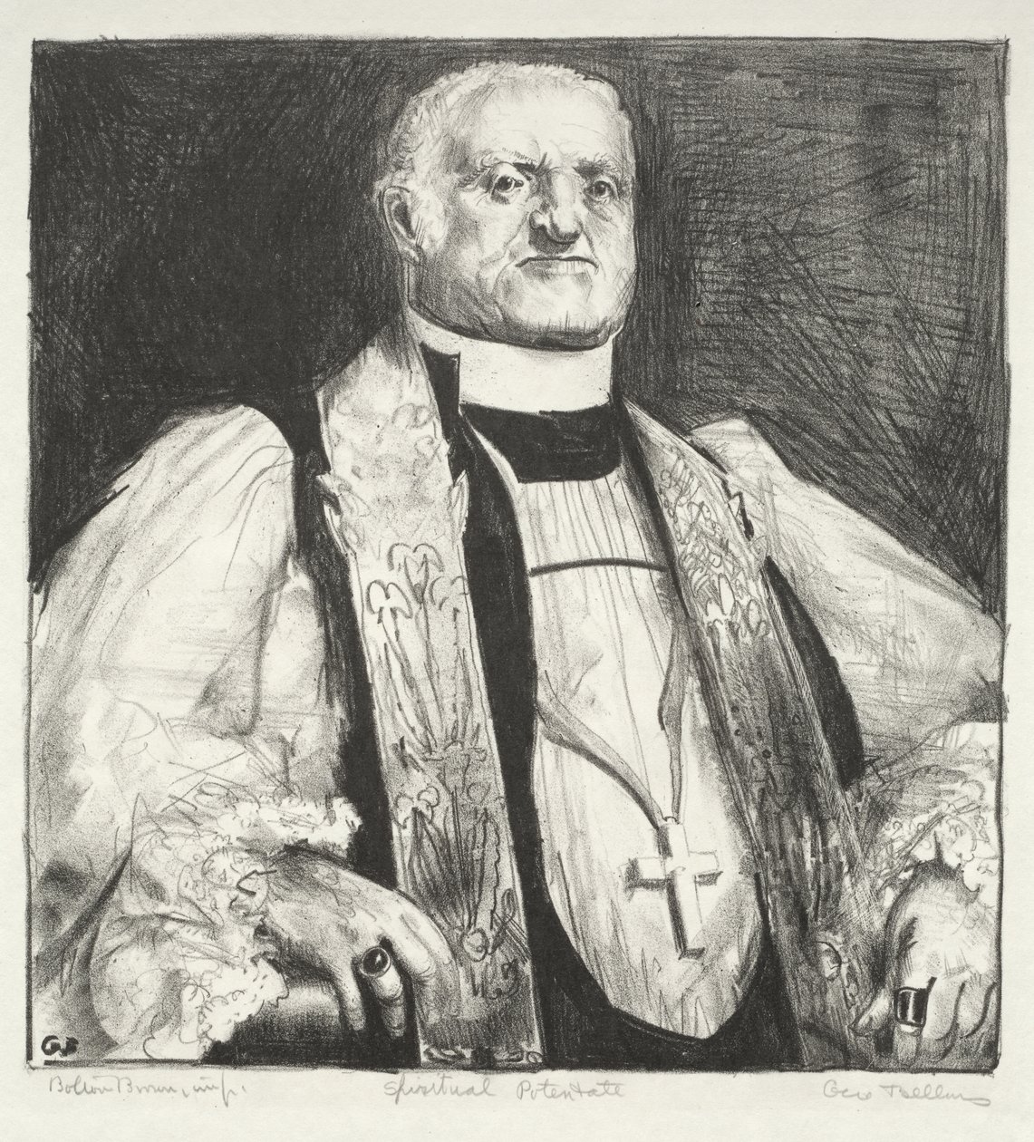 Spiritueller Potentat von George Bellows