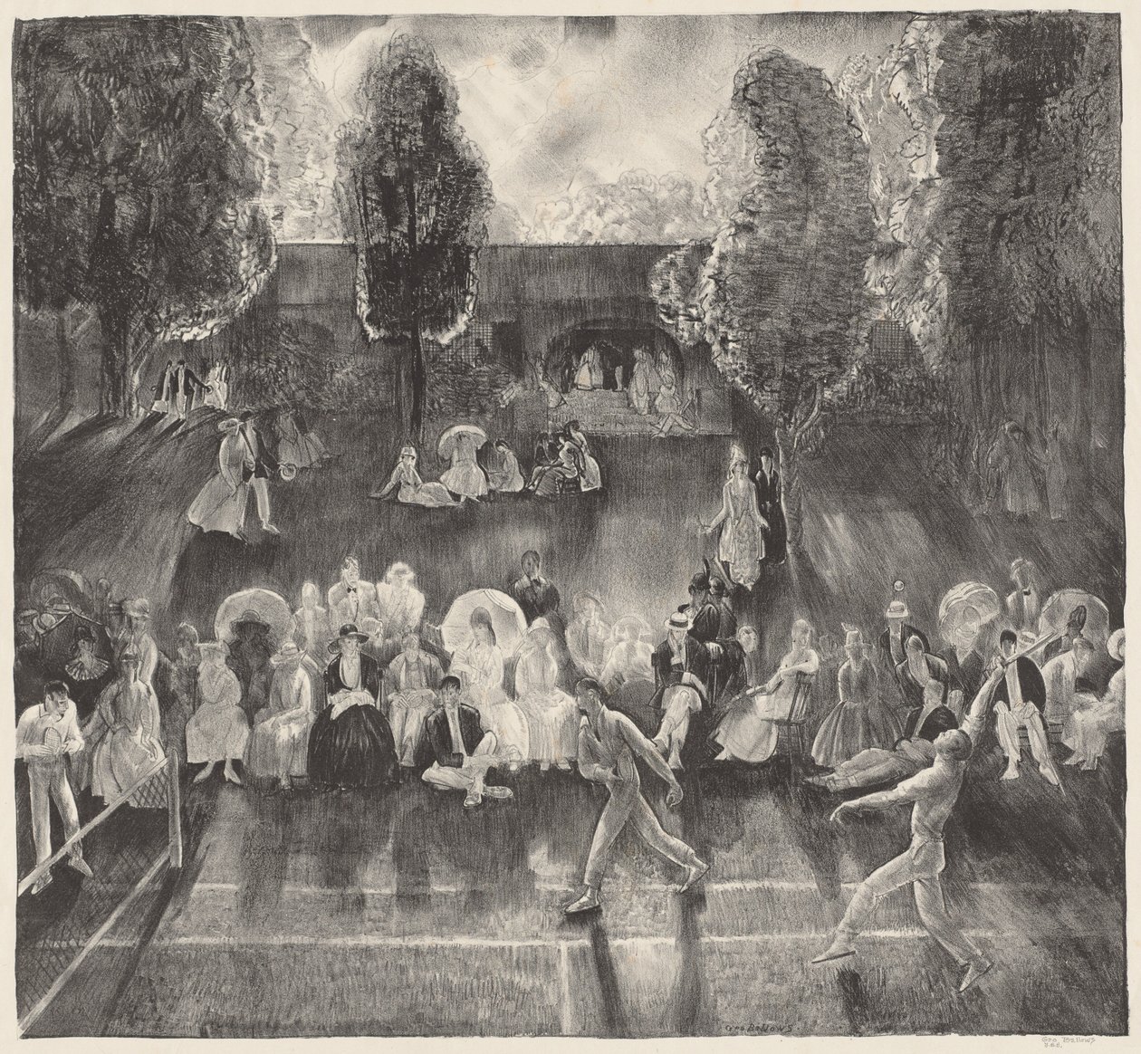 Tennis von George Bellows
