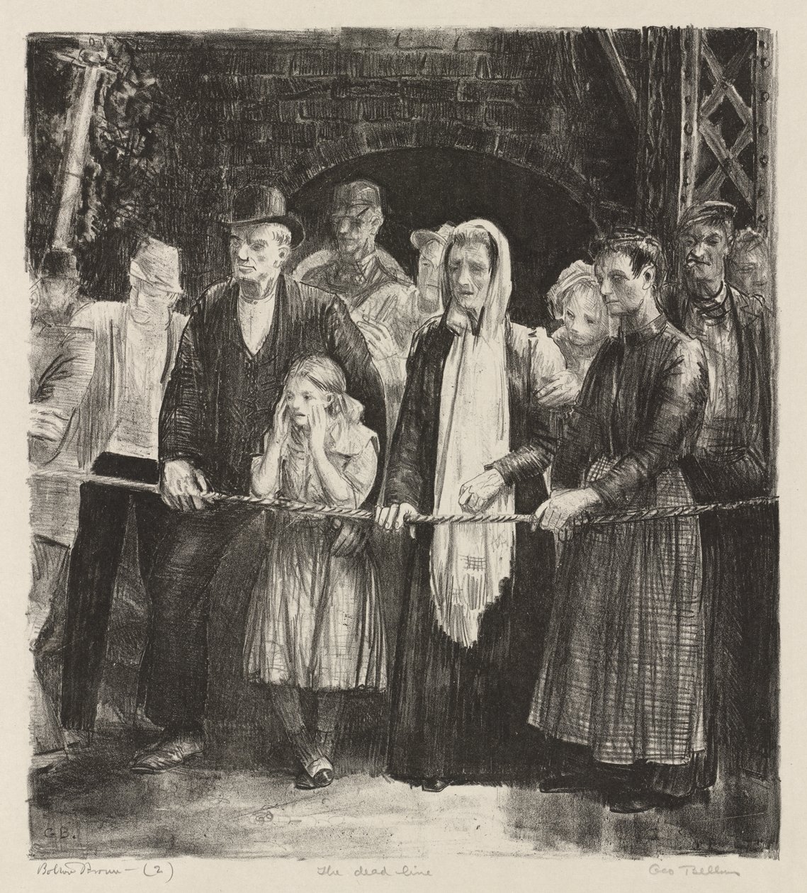 Die Grenze von George Bellows