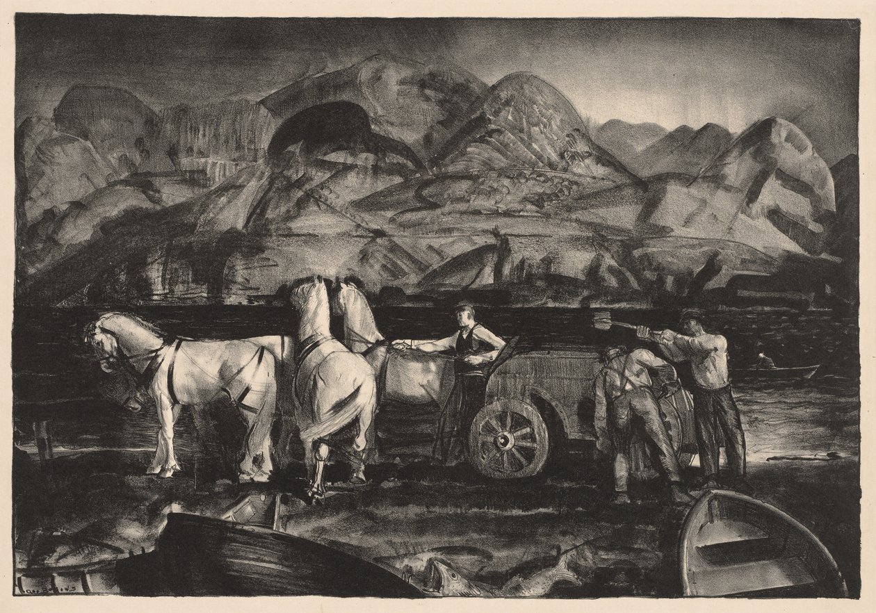 Das Sandteam von George Bellows