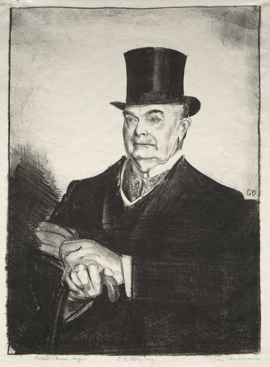 W. E. Story, Esq., zweiter Zustand von George Bellows