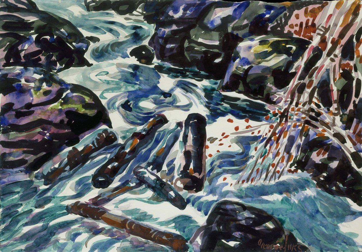 Der Bach, Nova Scotia von George Benjamin Luks