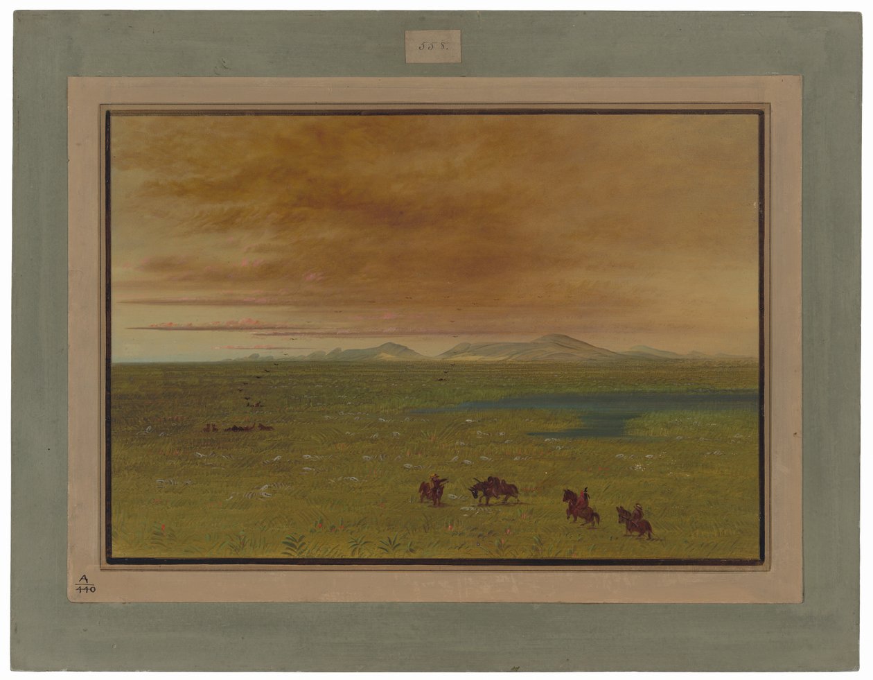 Grand Lavoir, Pampa del Sacramento von George Catlin