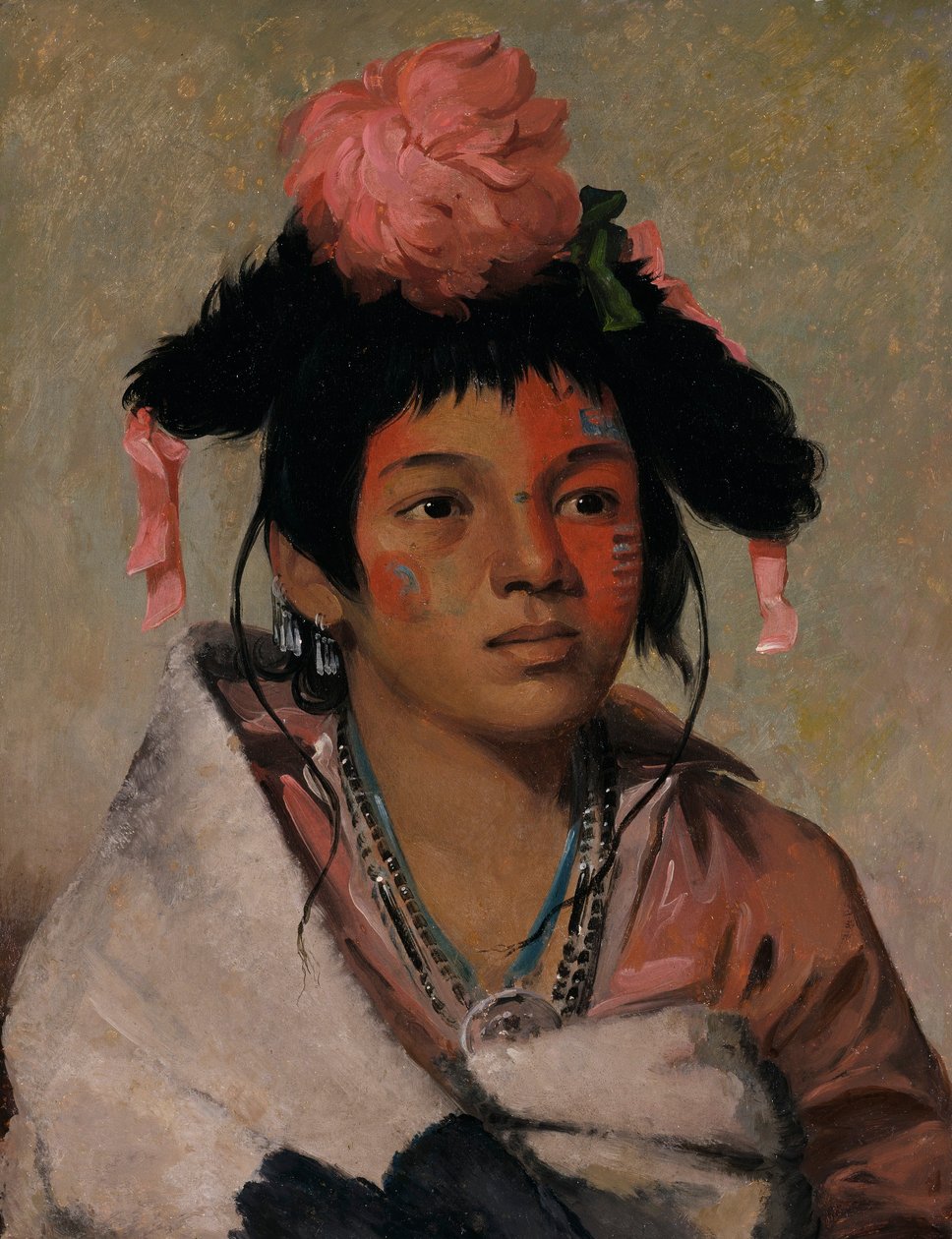 Tcha-káuk-o-ko-máugh, Großer Häuptling, ein Junge von George Catlin